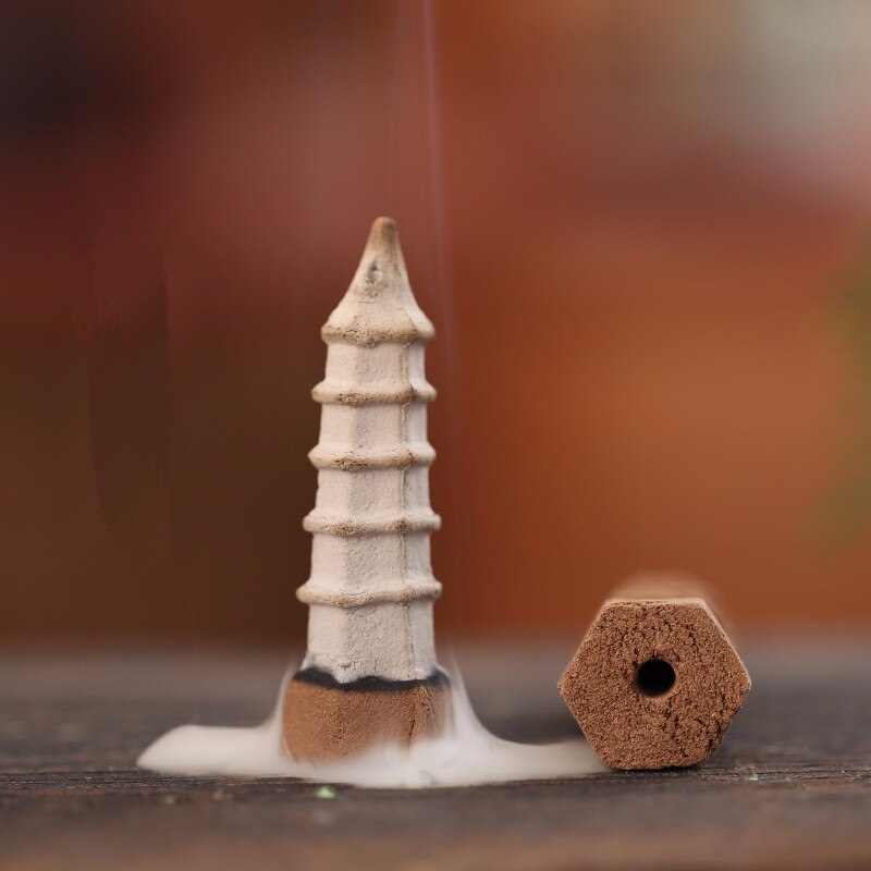 30 Minutes Tower Backflow Jumbo Incense Cones – My Incense Burner