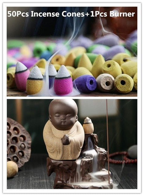The Little Buddha Backflow Incense Burner