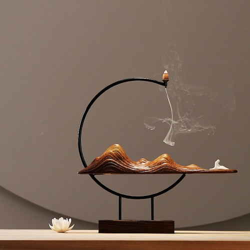 Desert Buddha Backflow Incense Coil Holder