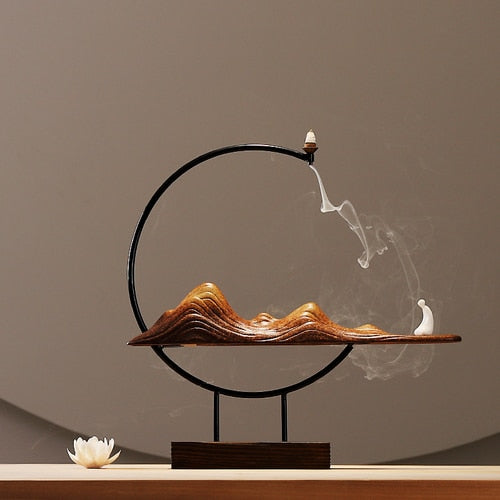 Desert Buddha Backflow Incense Coil Holder