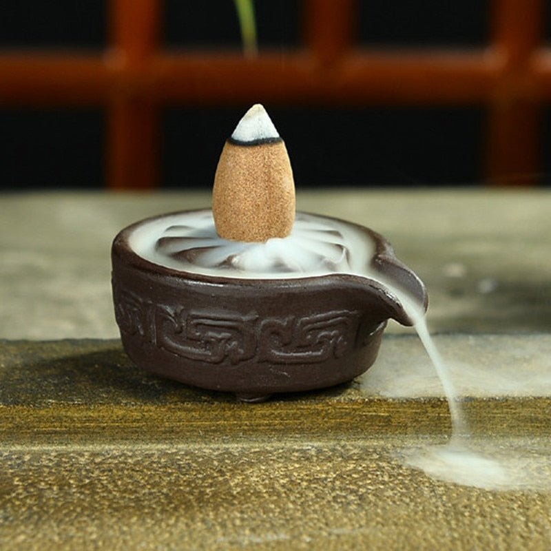 Mini Ceramic Backflow Incense Burner – My Incense Burner